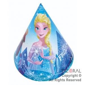 FROZEN GORRO FELIZ CUMPLE x 10